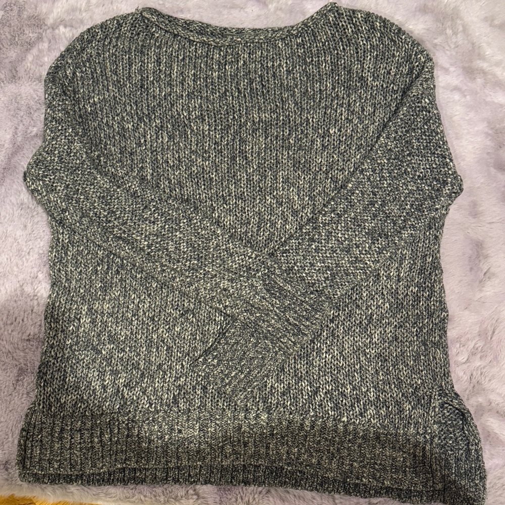 Vince Women's Black and White Knit Sweater